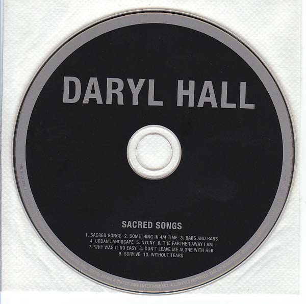 CD, Hall, Daryl - Sacred Songs